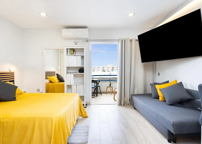 Lägenhet Precioso Estudio Con Vistas Al Mar En Costa Adeje (Tenerife)