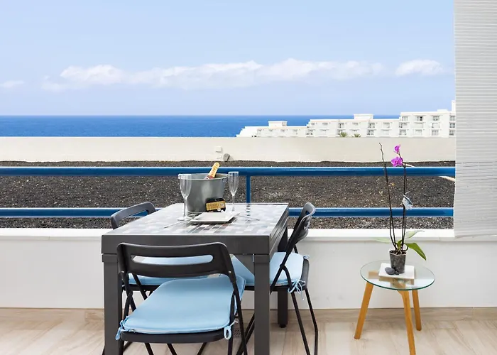 アパート Precioso Estudio Con Vistas Al Mar En アデヘ